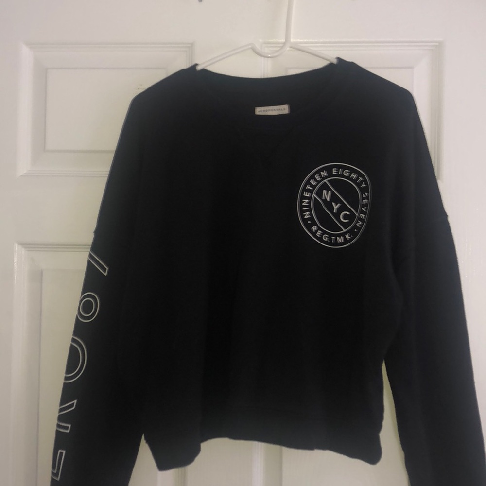 Cropped sweatshirt